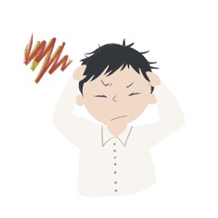 イライラしている女性_鬱_五月病