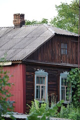 old wooden house