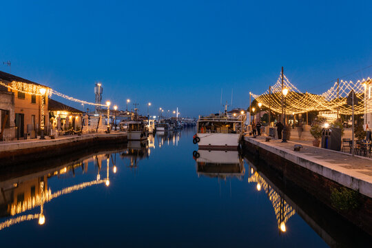 porto canale museo della marineria peresepe addobbi natalizi forli cesena emilia romagna luminarie per le festivit&agrave;