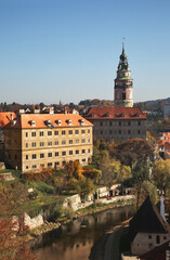 Obraz premium Castle in Cesky Krumlov. Czech republic