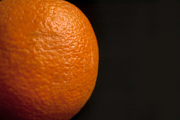 orange orange on black background summer background