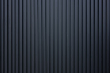 黒いスチールパネルの外壁