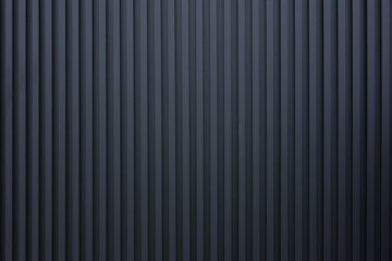 黒いスチールパネルの外壁