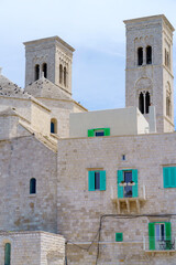 Fototapeta na wymiar Molfetta, historic city in Apulia