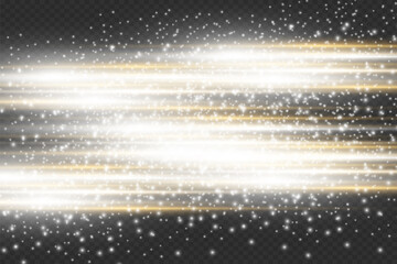 Lights Line Abstract Banner Wallpaper Background Template. Vector