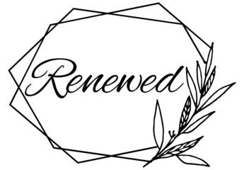 Renewed, the believer in Christ