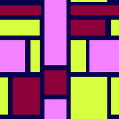 abstract colorful geometric seamless pattern
