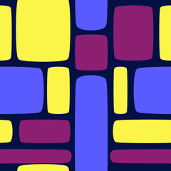 abstract colorful geometric seamless pattern
