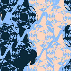 abstract colorful geometric seamless pattern
