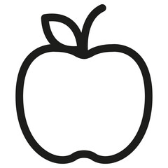 Ikona jabłko.  © EmBer_graphic