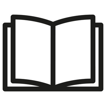 recommend clip art: Ikona książki, literatura. 