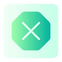 error gradient icon