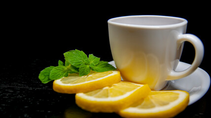 Tea with lemon