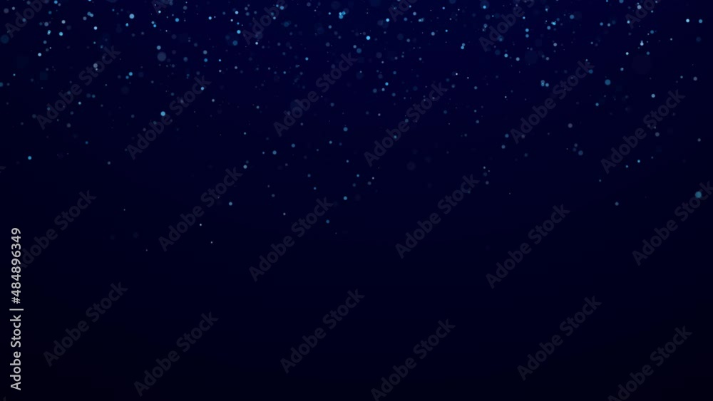 Aufkleber Dust particles. Abstract background of particles. Cosmic galaxy illustration. 3d rendering.
