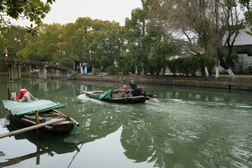 Fototapeta premium Chinese Fisherman 
