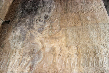 Storytelling Engraved on the Walls of Angkor Wat