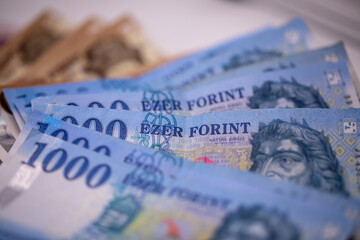 HUF Forint - Forintscheine - die ungarische Währung