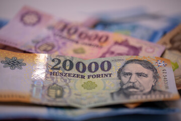 HUF Forint - Forintscheine - die ungarische Währung