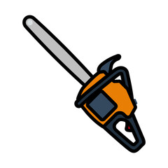 Icon Of Chain Saw