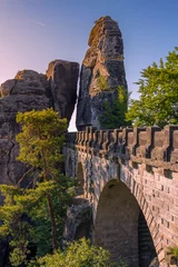 Photo sur Plexiglas Le pont de la Bastei Suisse saxonne