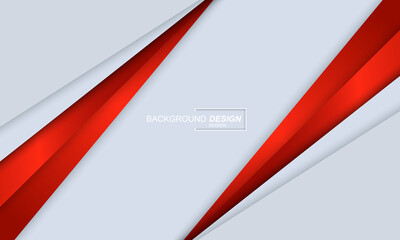 Modern white and red backrgound