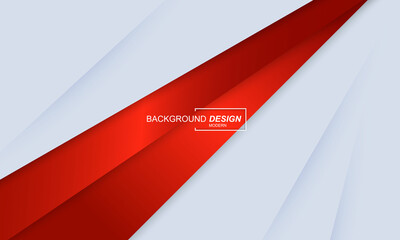 White and red background simple design