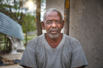 old african man - Powered by Adobe