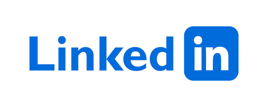 LinkedIn icon. Social media concept. Linked In
