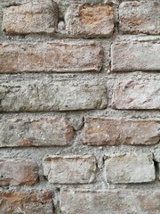 old weathered brick wall texture
