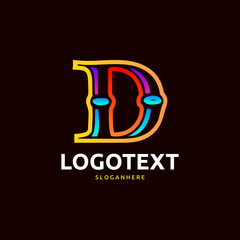 letter D logo