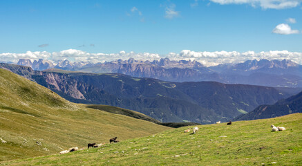 Südtirol Meran 2000 - Blick auf die Dolomiten
