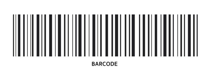 Barcode icon set. Scan bar label. Barcodes product distribution icon. Codes stripe sticker and product inventory badge. Scanning barcode concept. Concept industrial bar code pictogram - stock vector.