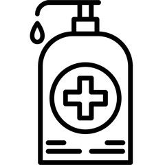 Obraz premium Sanitizer Icon