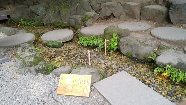 Used Katashiro in Hikawa Shrine in Saitama Japan