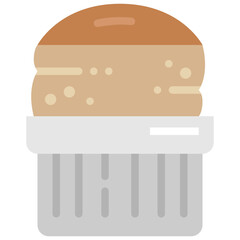souffle flat icon