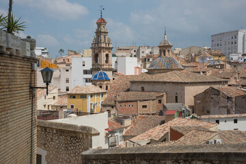 Fototapeta premium Vista del pueblo de Bocairent en la comunidad de Valencia, España