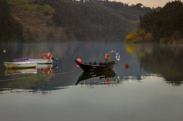 boats on the river Douro