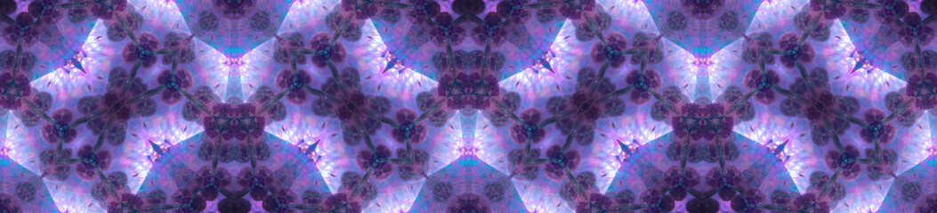 Abstract kaleidoscope background. Beautiful multicolor kaleidoscope texture. Unique kaleidoscope design.