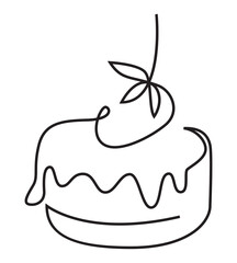 Cake one line