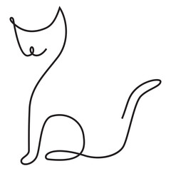 Cat one line