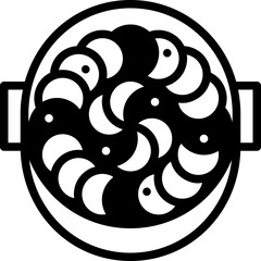 ratatouille solid line icon