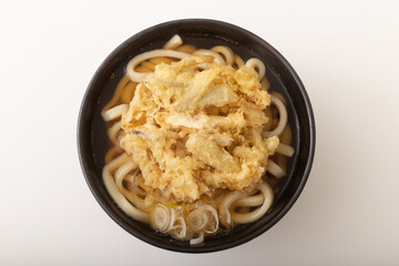 ごぼうかき揚げうどん
