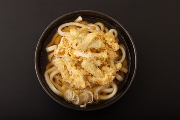 ごぼうかき揚げうどん