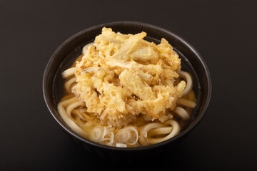 ごぼうかき揚げうどん