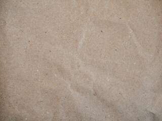 Crumpled wrinkled wrapping paper with abstract texture. Empty blank