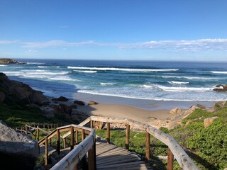 view of the beach