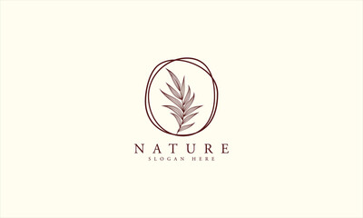 natural and organic logo modern design. Natural logo for branding, corporate identity and business ca