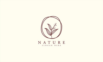 natural and organic logo modern design. Natural logo for branding, corporate identity and business ca