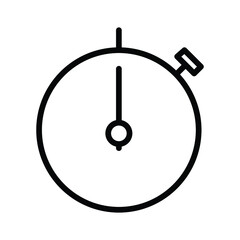 Timer Isolated Vector icon which can easily modify or edit

