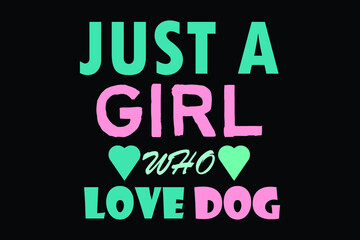 Dog Vector t shirt design